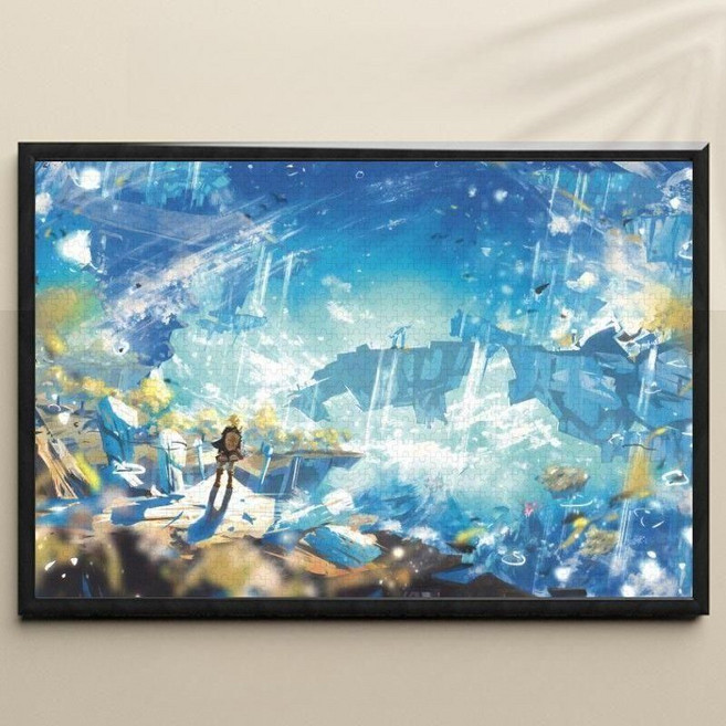 젤다의전설퍼즐1000피스 조각 직소 장난감 창의성, 11ZD