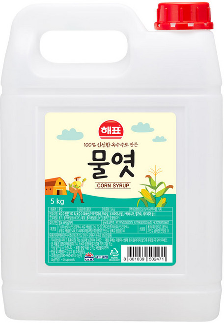 해표 물엿, 5kg, 1개