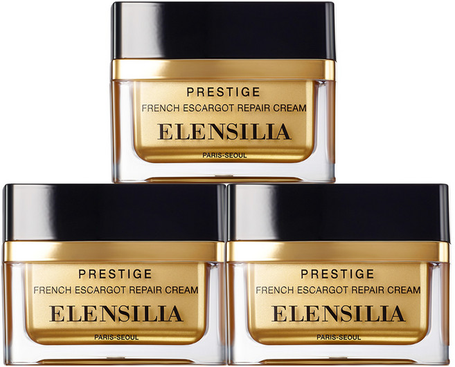 [엘렌실라] 프리스티지 오리지날 골드 달팽이크림, 50ml, 3개
