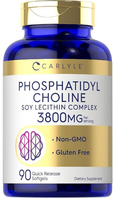 Carlyle 포스파티딜 콜린 3800mg 90소프트젤, 90개, 1개
