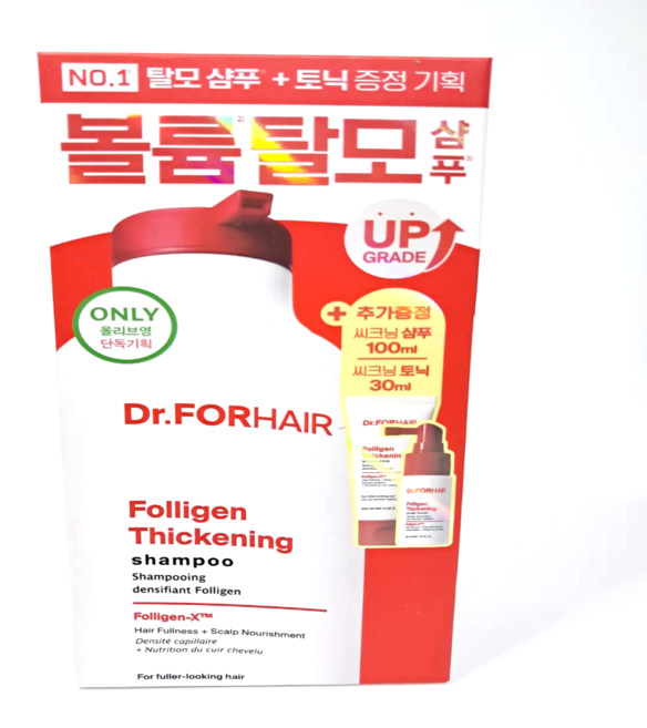 닥터포헤어 폴리젠 씨크닝 샴푸 400ML+추가100ml+토닉30ml, 1개, 500ml