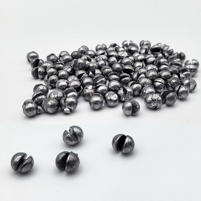 좁쌀 조개봉돌 벌크 바다 낚시 찌낚시 침력조절 소품 채비 대용 100개입, 1개