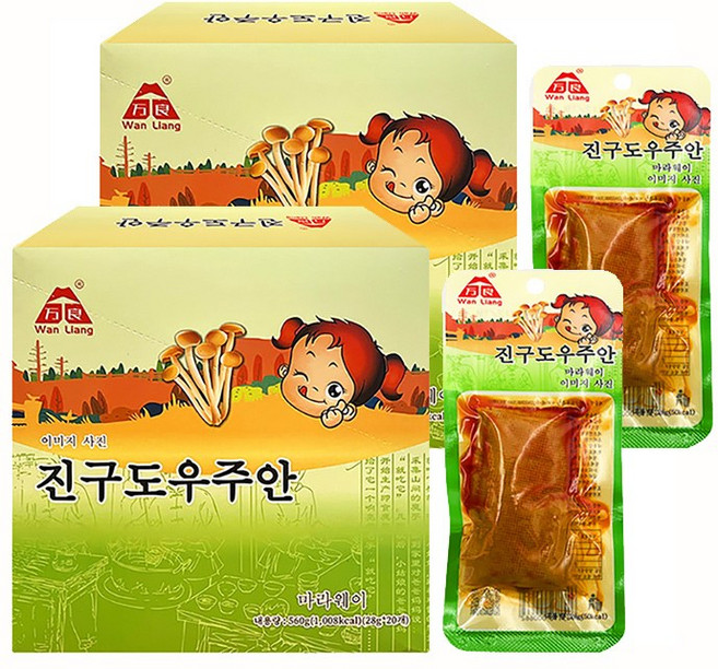 진구도우주안 마라웨이 팽이버섯 건두부말이 28g, 40개