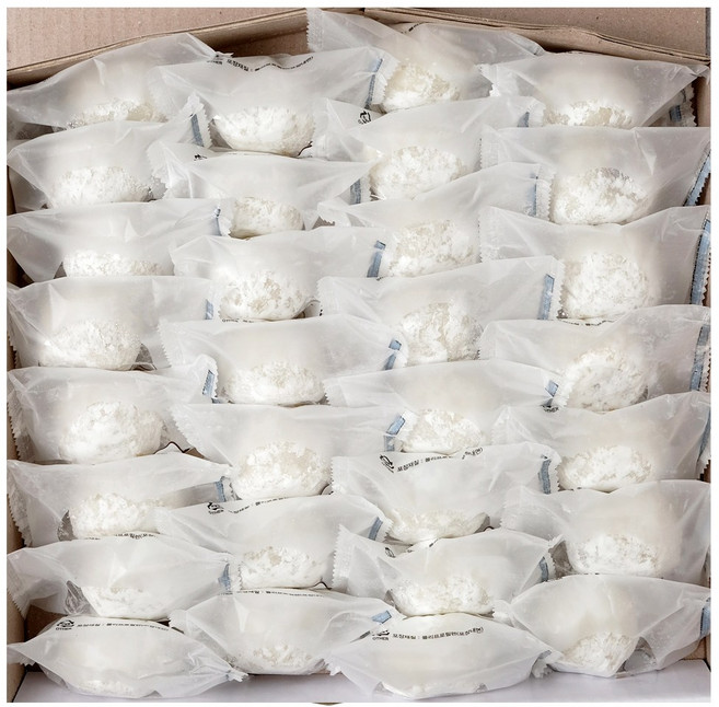 굳지않는 전통 찹쌀떡(개별포장)/국내산 찹쌀, 30개, 50g