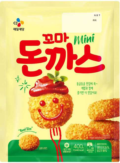 고메 바삭튀겨낸 꼬마돈카츠 450g, 400g, 1개