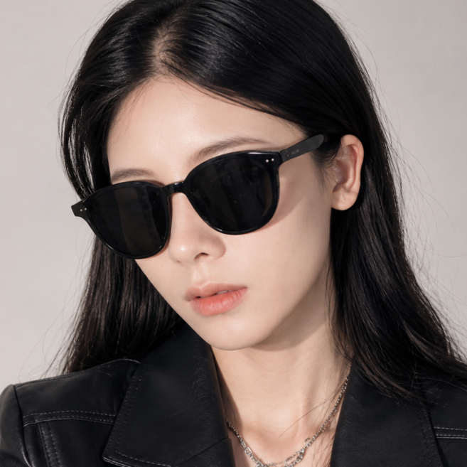 핀딘 선글라스 데일리 시크 블랙 자외선차단 남녀공용
