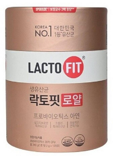 종근당건강 락토핏 생유산균 로얄, 240g, 3개