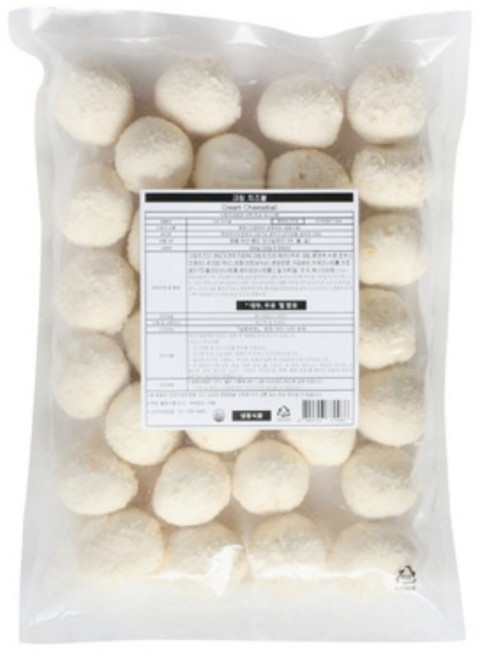 크림치즈볼생지 크림치즈볼 900g (30g *30개) 냉동, 26개