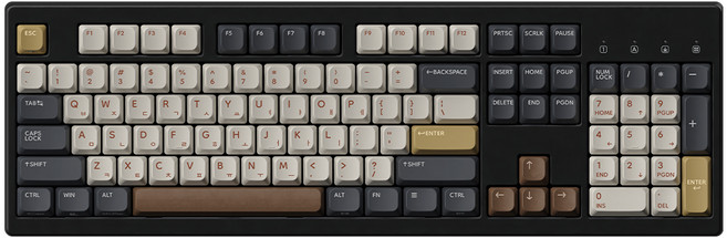 한성컴퓨터 듀얼 8K 가스켓 마그네틱 게이밍키보드, 모카코코아, TFG Magnetox XF 저소음, 마그네틱축(자석축)