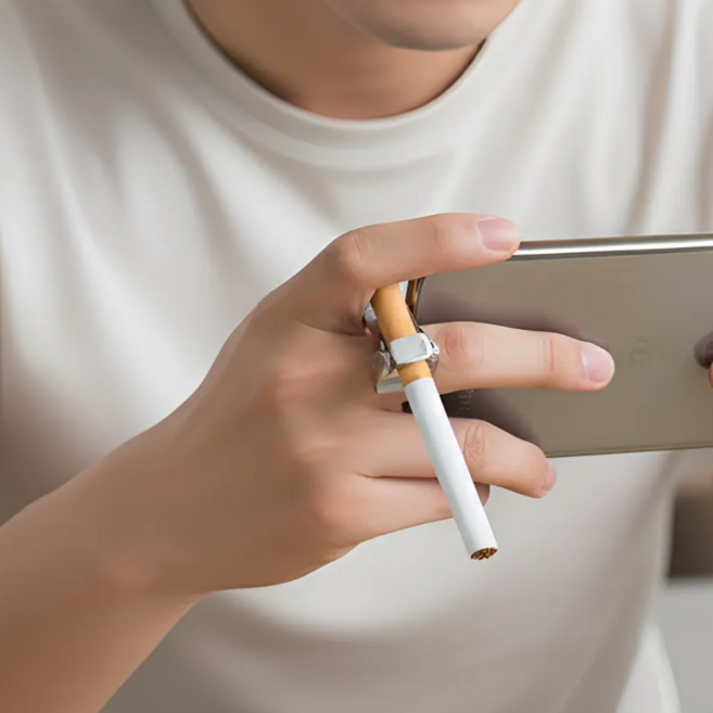 BEYOND SMOKE 클래식링 담배홀더 담배집게