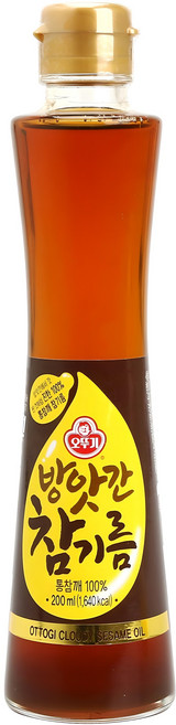 오뚜기 방앗간 참기름, 200ml, 1개