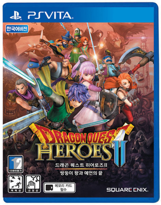 PSVITA 드래곤퀘스트 히어로즈2 한글판
