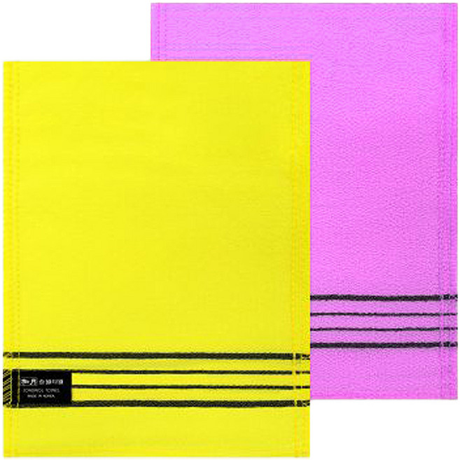 송월타올 마사지때밀이40 부드러운 목욕탕 때수건, 1개, 분홍, 10개입