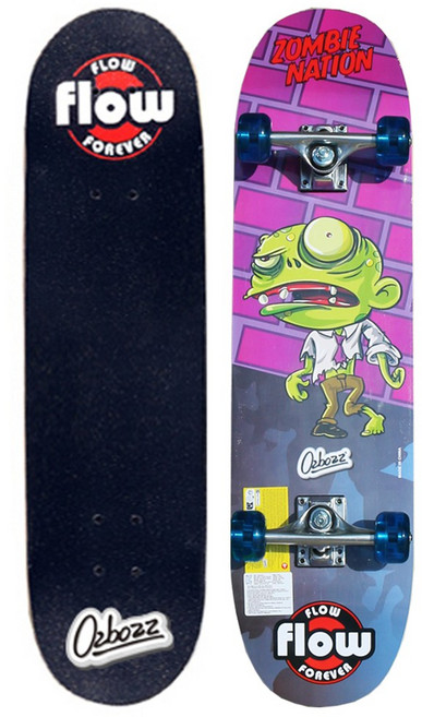 오즈보즈 어린이 초보 스케이트보드 좀비네이션, 1개