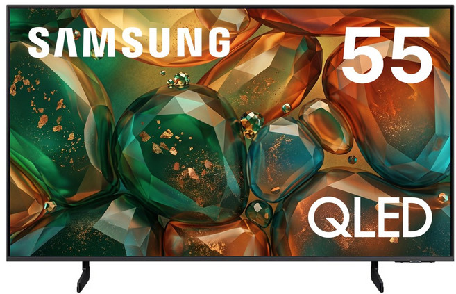 삼성전자 QLED UHD 4K 스마트 TV, 138cm(55인치), Q6F, 스탠드형, 방문설치