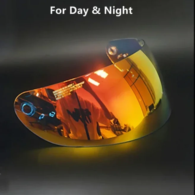 PSLER Qualifier Visor- 헬멧 바이저 오토바이 페이스 실드 액세서리 Bell Qualifier/Star/Vortex/RS-1 교, 06 Revo red visor
