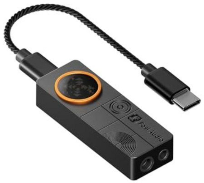 Fosi Audio DS3 USB-C DAC 휴대용 헤드폰 엠프 게임용 ES9039Q2M, 블랙, 상세설명 참조