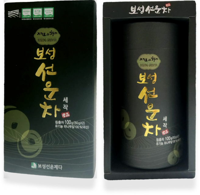 보성선운 유기농 세작 선물포장, 80g, 1개, 1개입, 80g