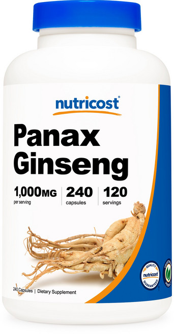뉴트리코스트 파낙스 진셍 1000mg 캡슐, 240정, 1개