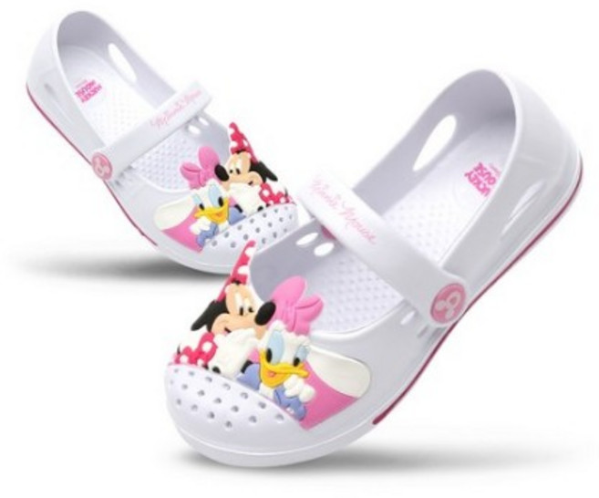 미키마우스 디즈니 아동용 미니마우스 도라 EVA 실내화