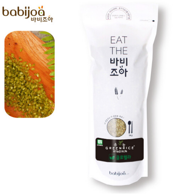 바비조아 유기농 클로렐라쌀 색깔쌀 라이스, 1개, 1kg