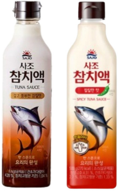 사조 참치액 900g + 칼칼한 참치액 900g, 3세트