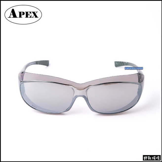 APEX 戰術射擊眼鏡，可配戴近視眼鏡使用，抗UV400護目鏡, 黑色, 1個