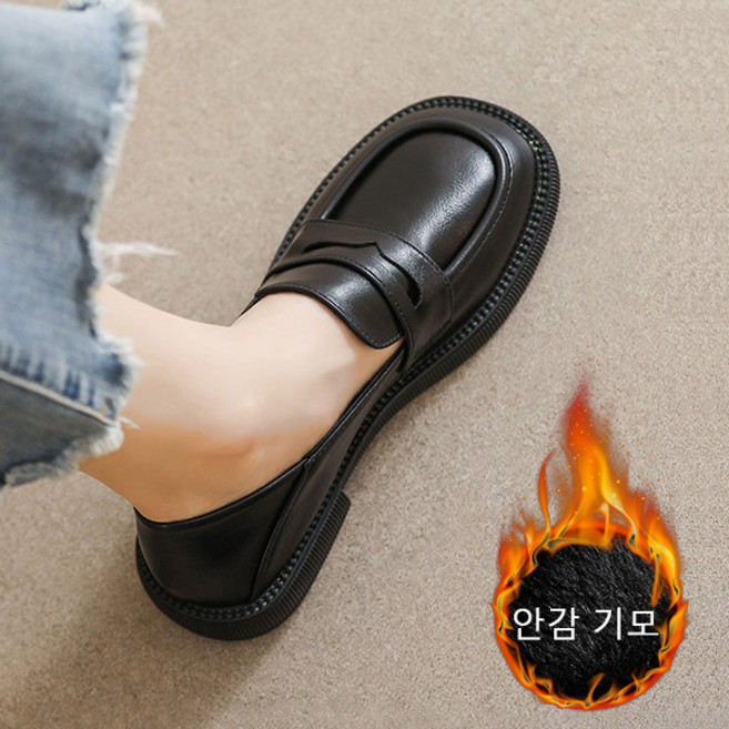 wassup 여성 신발 구두 발편한 신발 단화 심플 편리 소프트하고 편안한 신발 로퍼