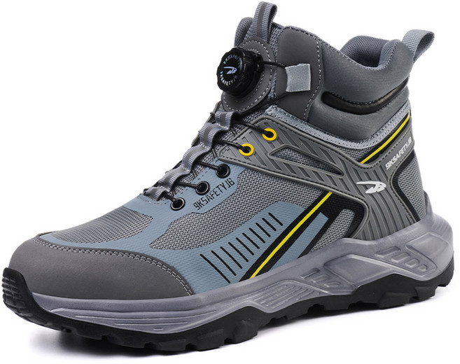 아우만 경량 작업화 다이얼 미끄럼방지 발목 보호 강화 하이탑 AW7929