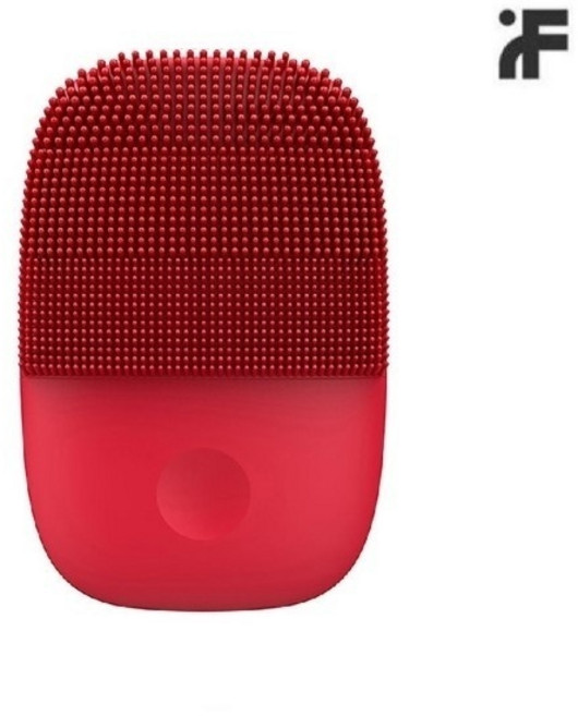 샤오미 인페이스 진동클렌저 2세대 업그레이드 MS2000 PRO 전동 음파식 실리콘 세안기 국내배송, 레드