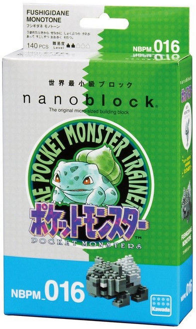 NANOBLOCK NBPM-016 妙蛙種子 寶可夢積木特別版, 1個