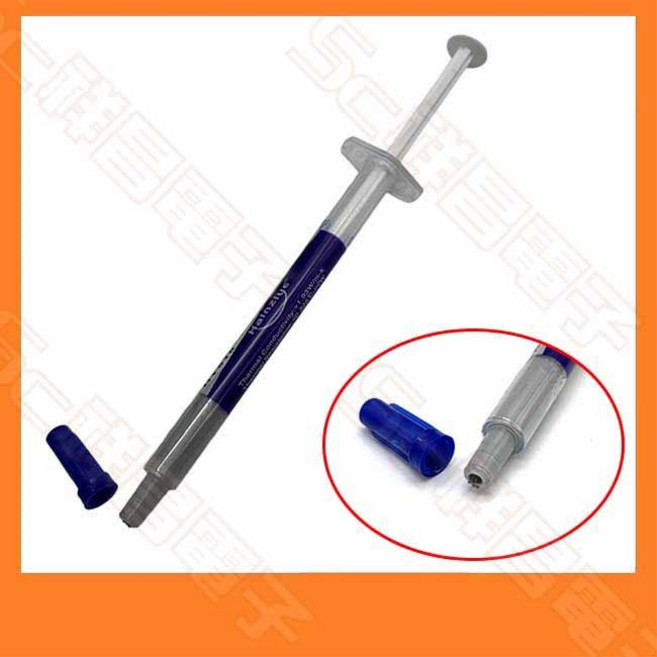 Hainziye HY510 針筒型散熱膏, 1個
