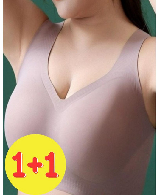 LSL 빅사이즈 노와이어브라 브라 처진가슴 스포츠 속옷 심리스