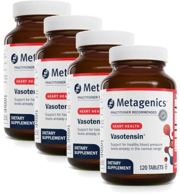 메타제닉스 바소텐신 블러드 프레셔 서포트 Metagenics Vasotensin, 4개, 120정 - 쿠팡
