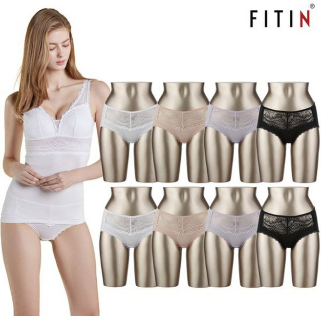 피트인 방송히트 534 빅사이즈 레이스 실키팬티 8종 90~110