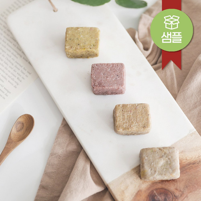 아르밀 생식 샘플 4종 (200g X 1팩), 칠면조&메추리 생식 200g, 200g, 1개