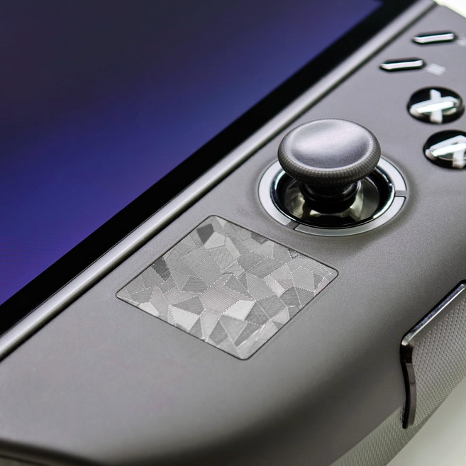 Luck&Link Loegion Go 2용 터치패드 프로텍터 고급 텍스처 피부 부러진 다이아몬드 - 블랙 2, Legion Go 2, 섀도우 카모플라주 - 블랙