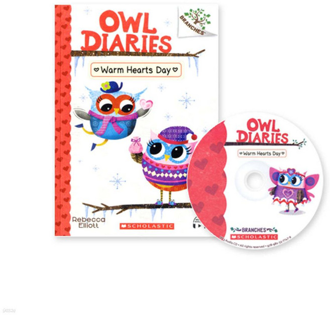 Owl Diaries 5: Warm Hearts Day (with CD & Storyplus QR)