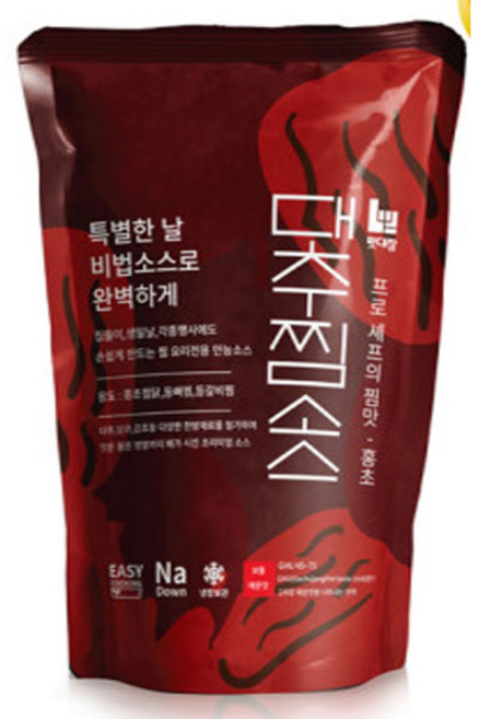 맛대장 대추찜 소스 홍초 480g, 1개