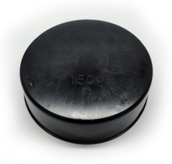 파이프캡 150A 앤드 캡 플라스틱 pvc 원형 마감 배관 덮개 (pipe cap), 1개