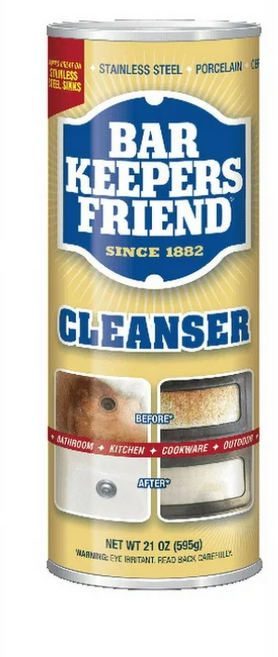 [미국직배송 대용량] 바키퍼스프렌드 Bar Keepers Friend 다목적 세재 파우더 클렌저 595g