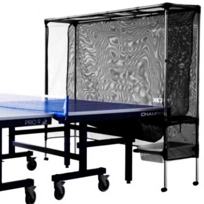 엣스앤 엑시옴 LN5 탁구 연습망 철재 그물망 탁구망 공받이 셀프 훈련 서브 연습 볼 수집망 탁구장 레슨용 수거망, 1개