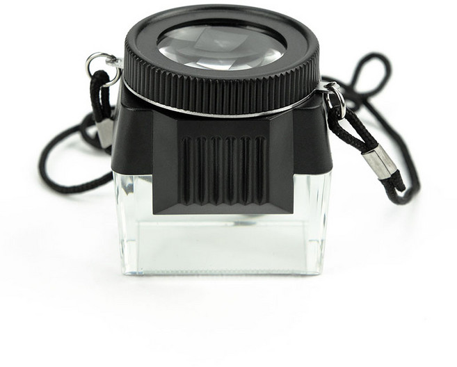 UC-CP182 고급 루페 10배 돋보기 자연 학습용 교구 확대경 보석 정밀 감정 품질검사, 1개