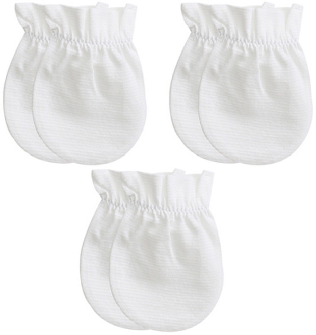 M4U 맘스포유 쟈가드 여름 아기 손싸개 3세트