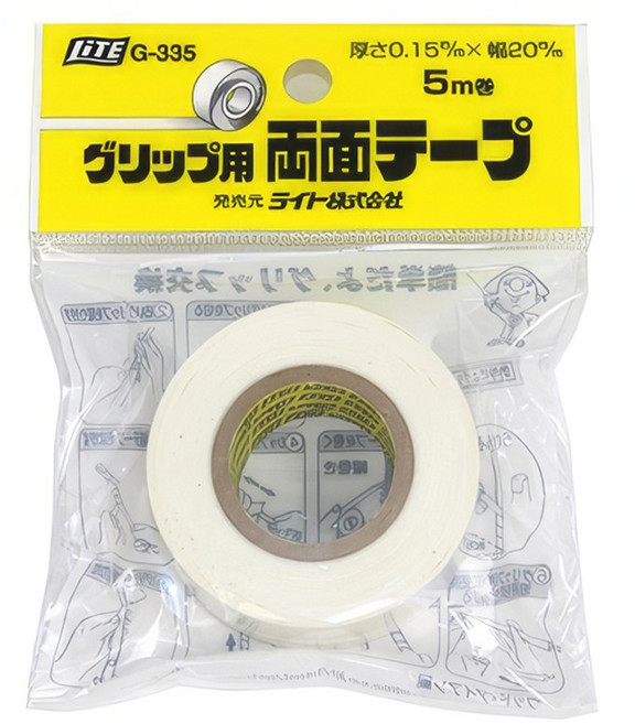 LITE 골프그립 교체용 양면테이프 (그립테이프), 1개