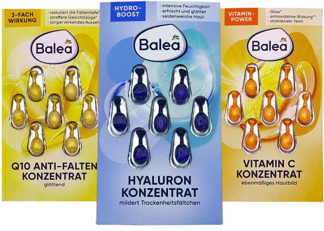 발레아 모이스처라이징 컨센트레이트X6팩+비타민CX6팩+코엔자임Q10X6팩 총18팩, 18개, 1ml