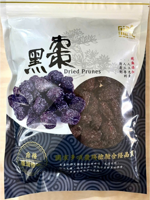 吉泰 黑棗 600克裝, 1個