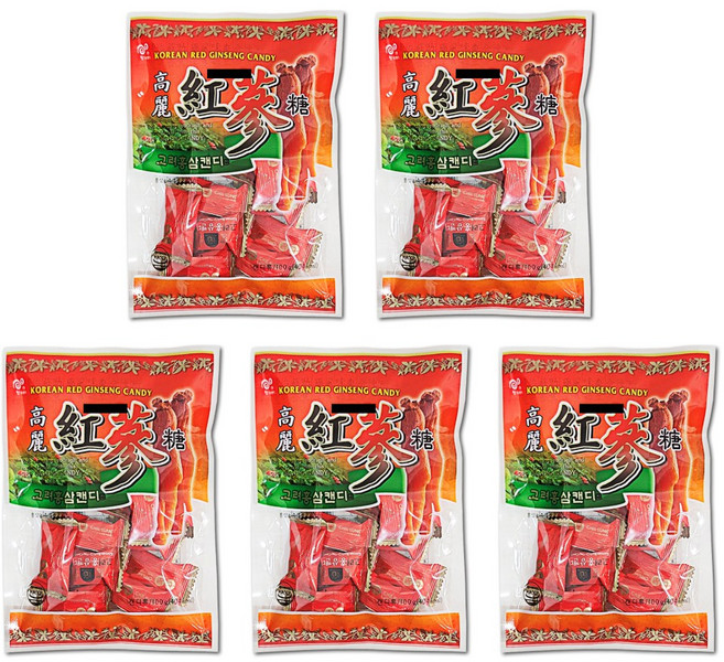 고려 홍삼 캔디 100g 사탕, 5개