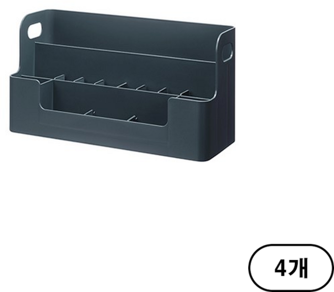 시스맥스 네오 데스크 오거나이저, 프러시안블루 (Blue), 4개