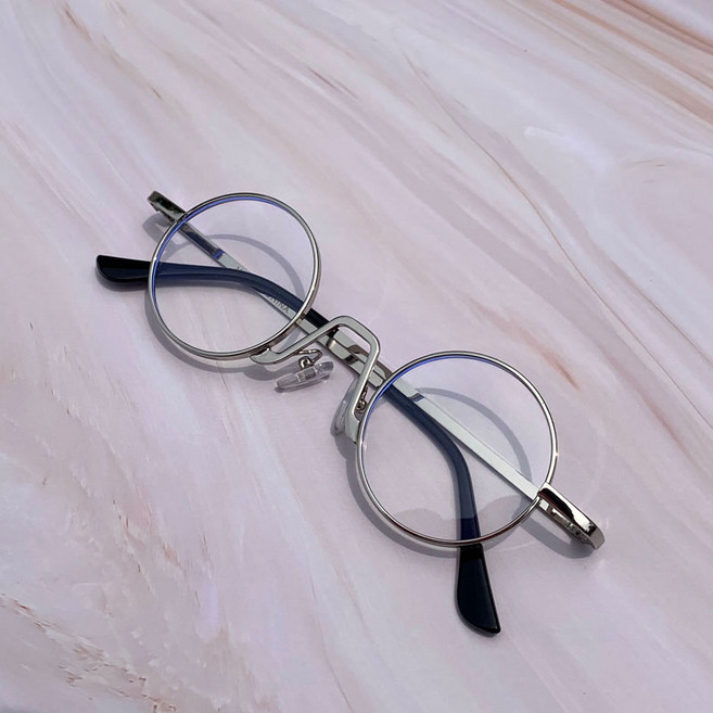 알작은 안경 김구안경 수입 일본안경테 노안 존레논 안경 동글이